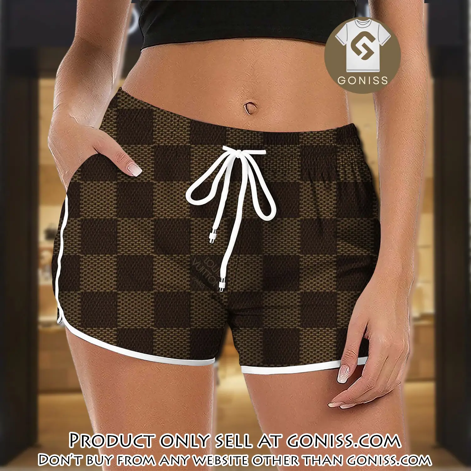 Limited edition lv women shorts lady beach shorts wms1036 gn1227205